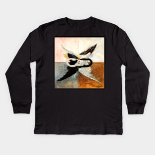 High Resolution Hilma af Klint The Swan Group Ix No 24 1913 Kids Long Sleeve T-Shirt